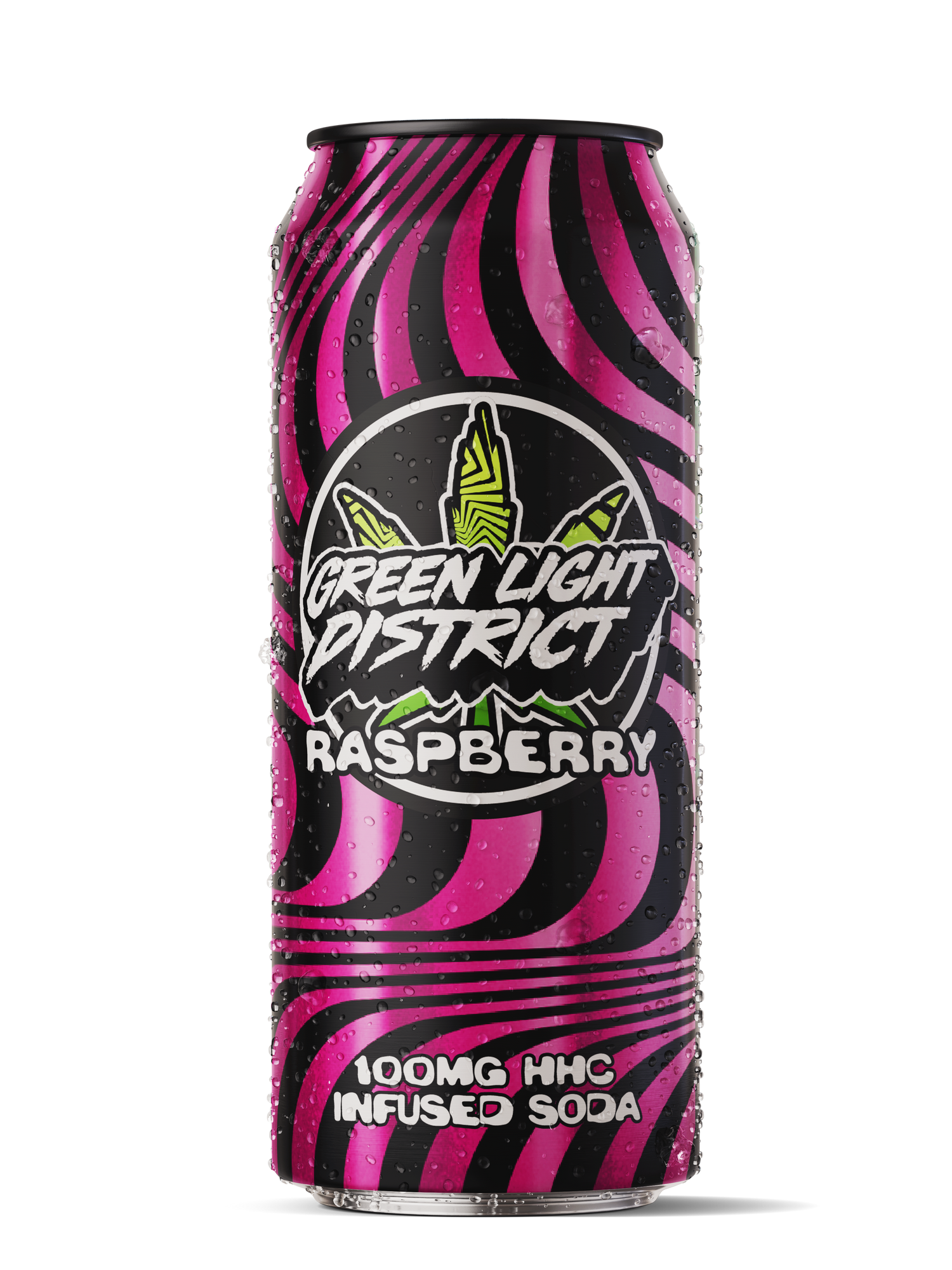 Raspberry Kickback - HHC Infused Soda