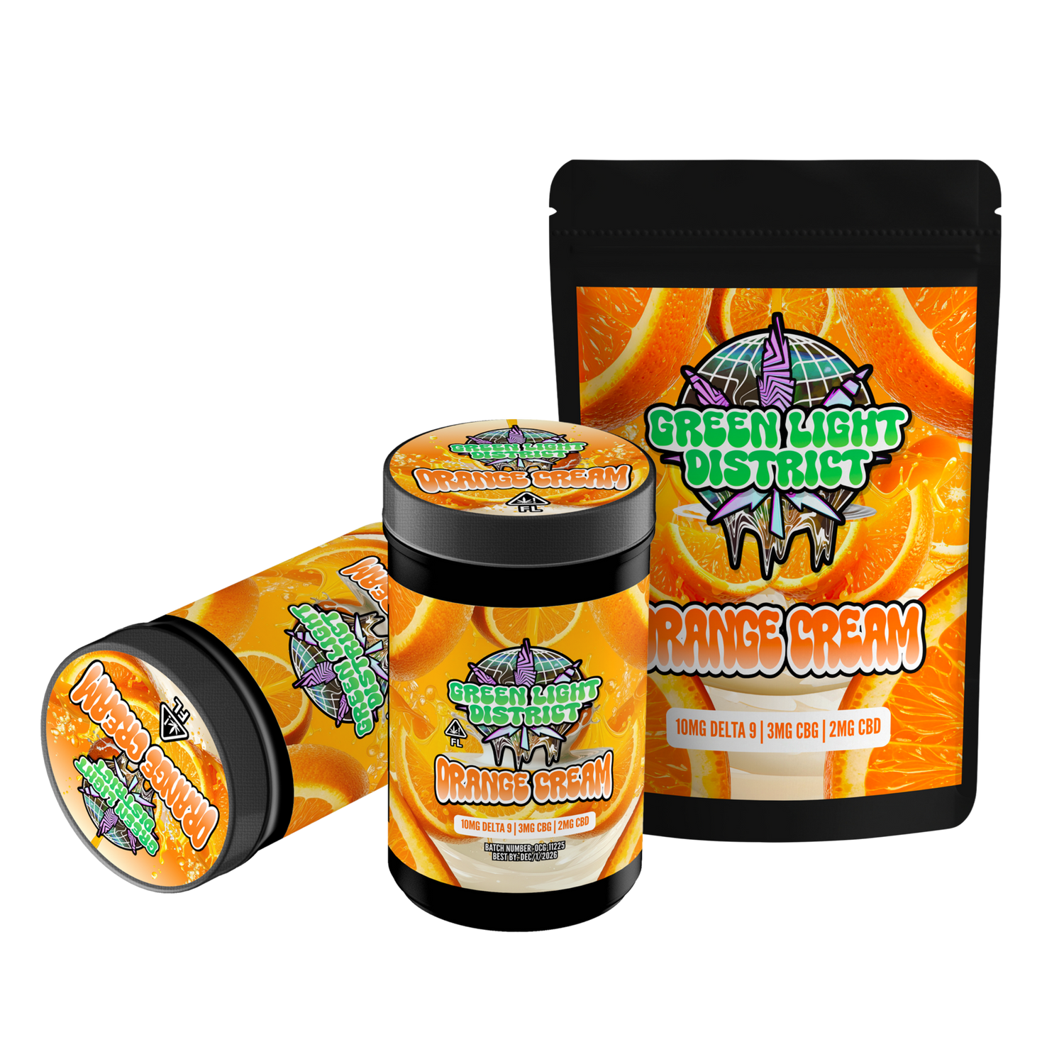 Orange Creamsicle - 10ct - 10mg D9 | 3mg CBG | 2mg CBDA