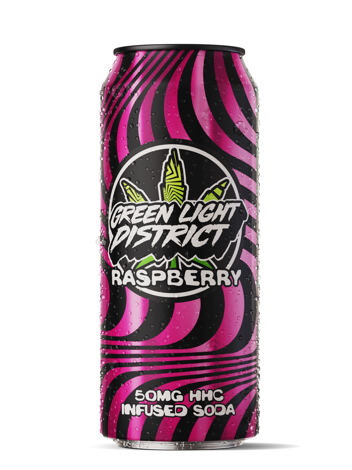 Raspberry Kickback - HHC Infused Soda