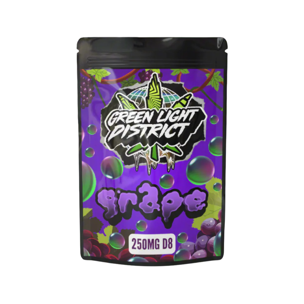 Grape Gummies - 10ct - 250mg D8