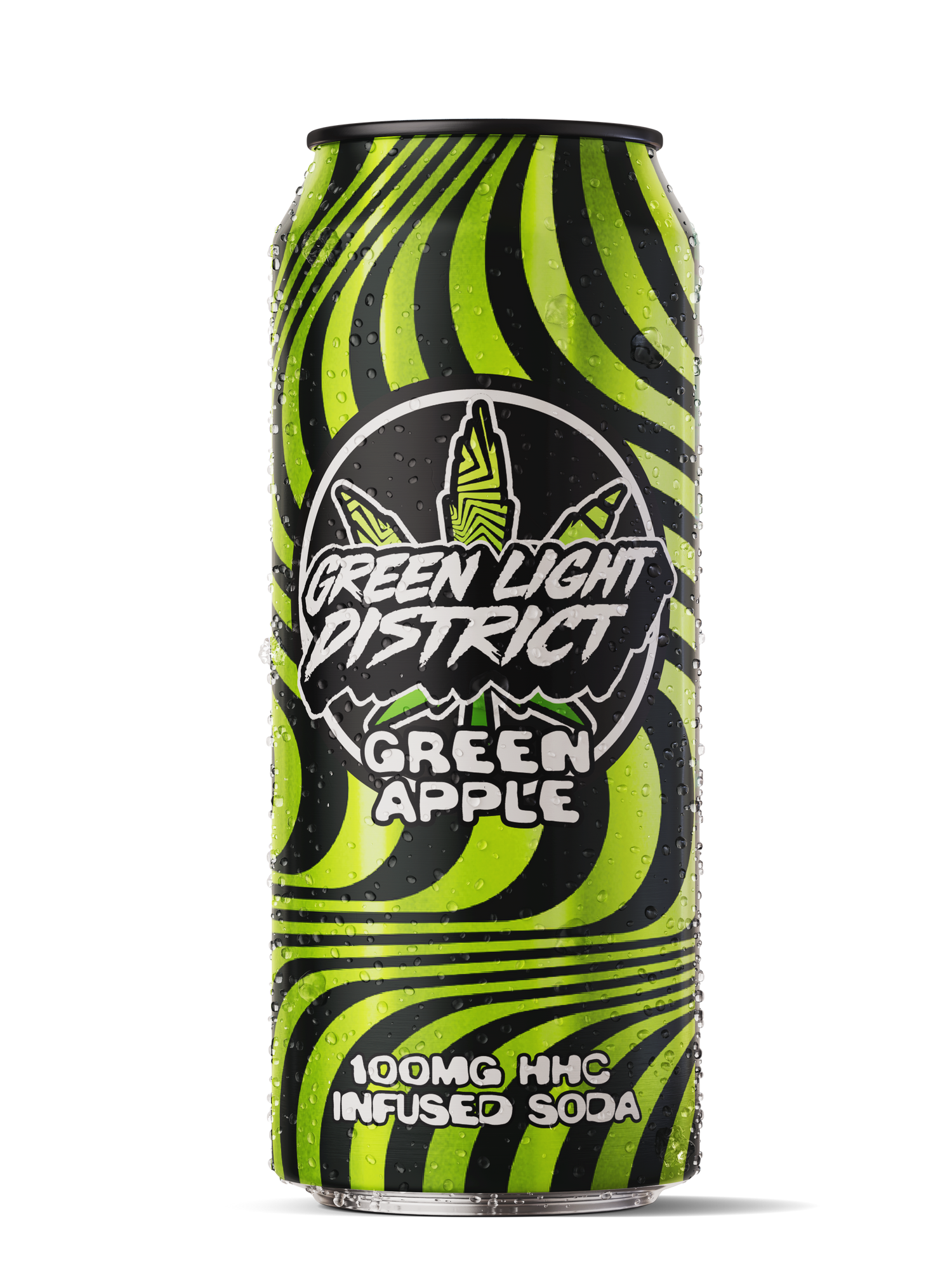 Green Apple Kickback - HHC Infused Soda