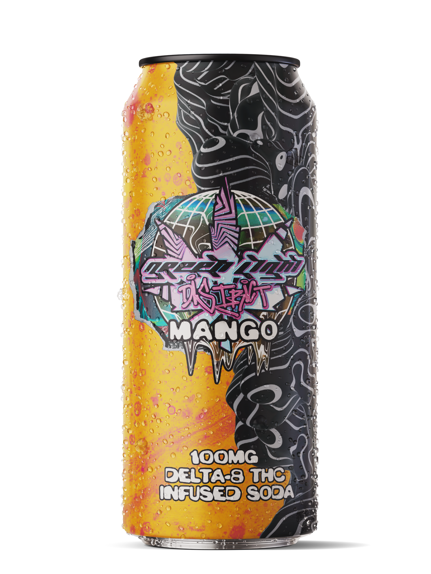 Mango Kickback - Delta 8 Infused Soda