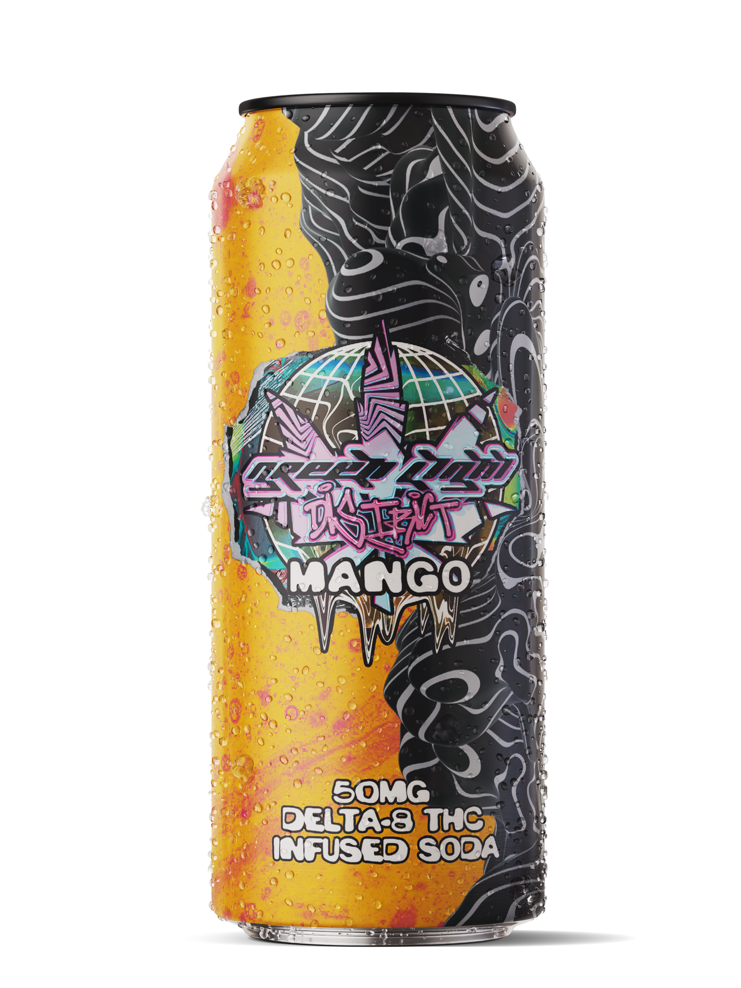 Mango Kickback - Delta 8 Infused Soda