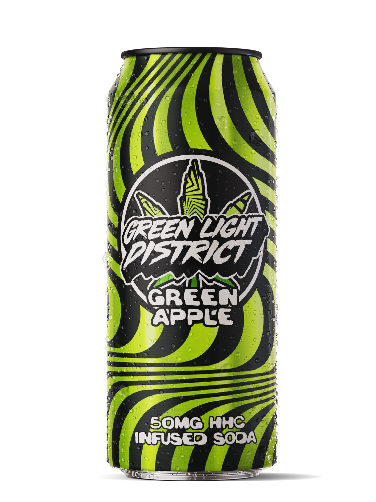 Green Apple Kickback - HHC Infused Soda