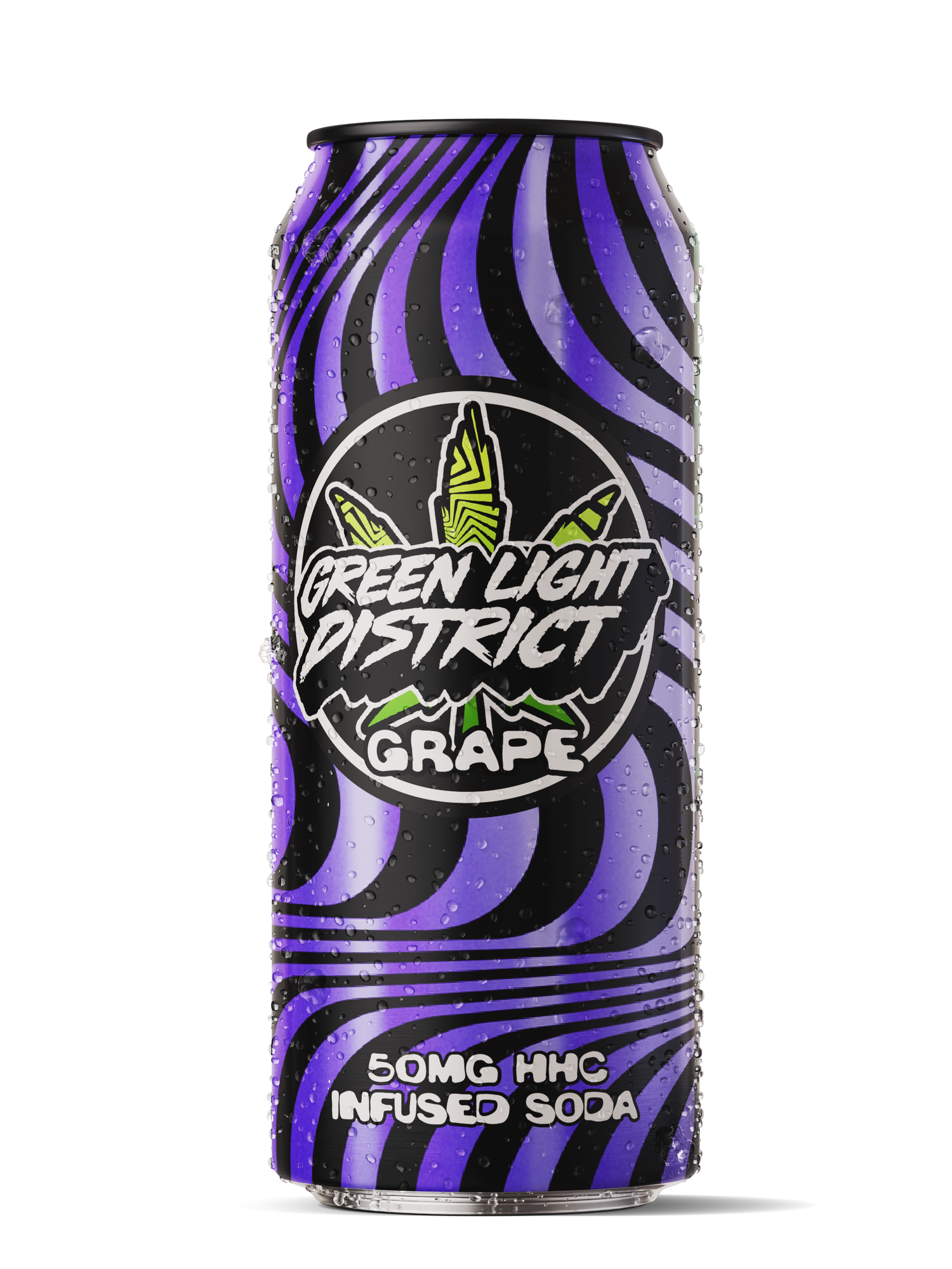 Grape Kickback - HHC Infused Soda