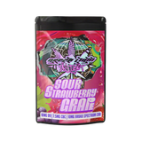 Sour Strawberry Grape Gummies - 10ct - 10mg D9 - 7.5mg CBC - 10mg Broad Spectrum CBD
