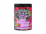 Sour Strawberry Grape Gummies - 10mg D9 - 7.5mg CBC - 10mg Broad Spectrum CBD