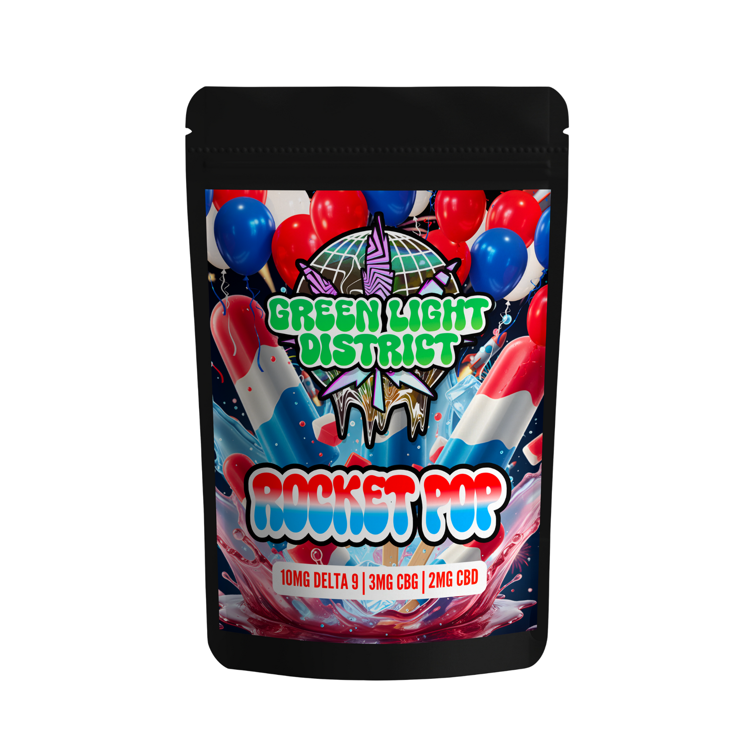 Rocket Pop - 10ct - 10mg D9 | 3mg CBG | 2mg CBD